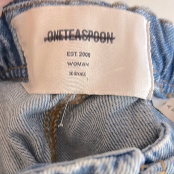 NWT One Teaspoon Kingpins Boyfriend Jeans In Hendrix XS - Picture 11 of 12